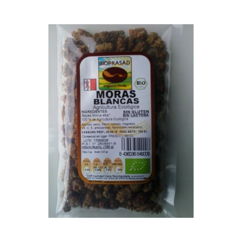 MORAS BLANCAS 100 GR.