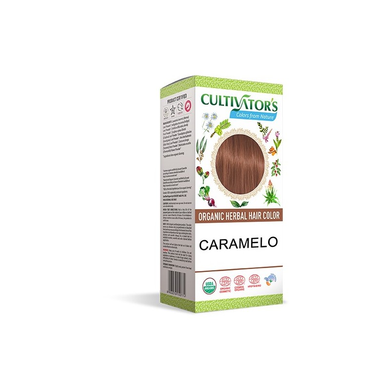 TINTE ORGÁNICO CARAMELO  CULTIVATORS 100 GR