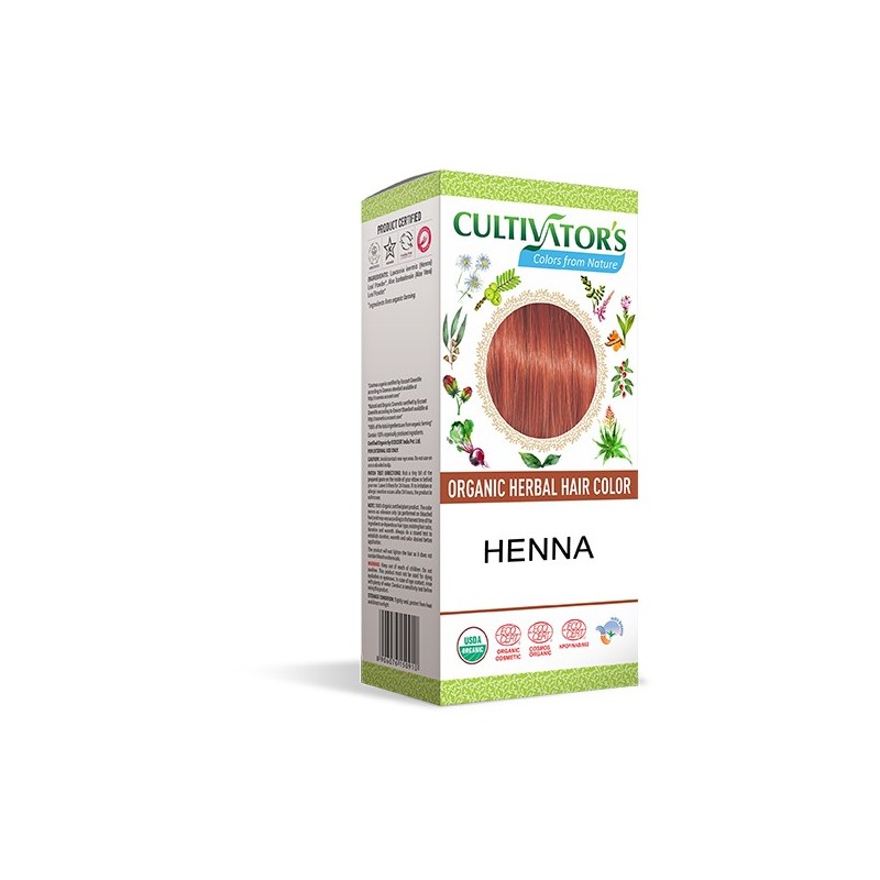 TINTE ORGÁNICO HENNA  CULTIVATORS 100 GR