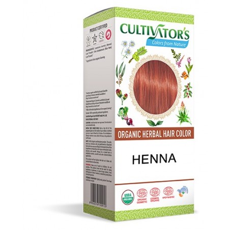 TINTE ORGÁNICO HENNA  CULTIVATORS 100 GR