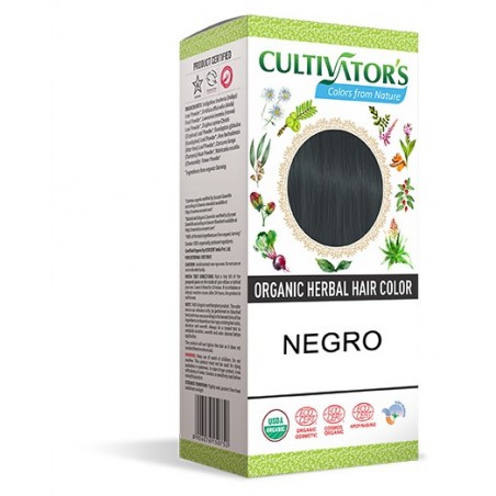 TINTE ORGÁNICO NEGRO CULTIVATORS 100 GR