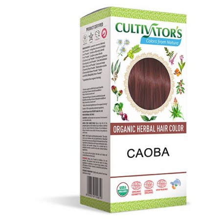 TINTE ORGÁNICO CAOBA  CULTIVATORS 100 GR