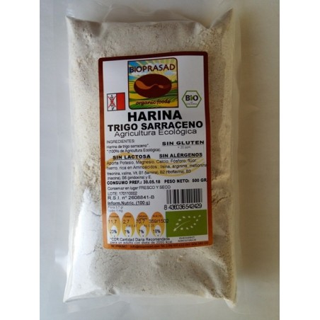 HARINA DE TRIGO SARRACENO 500 GR.