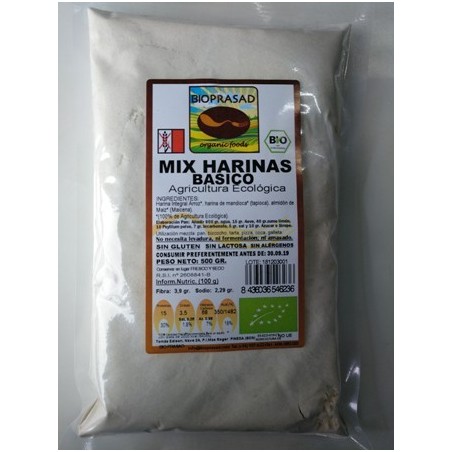 MIX HARINAS BÁSICO 500 GR.