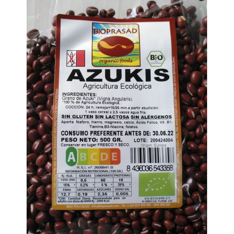 AZUKIS 500 GR.