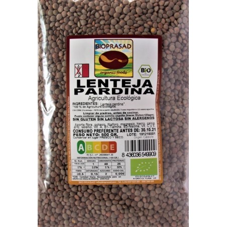 LENTEJA PARDINA 500 GR.