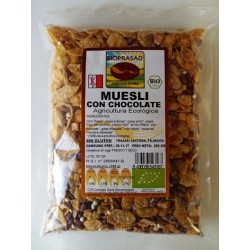 MUESLI CON CHOCOLATE  250 GR.