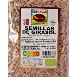 SEMILLAS DE GIRASOL  250 GR.