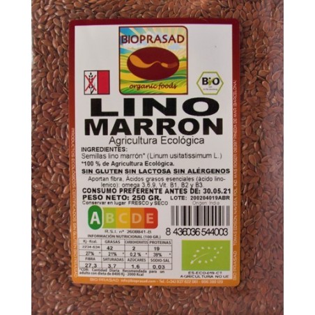 LINO MARRÓN  250 GR.