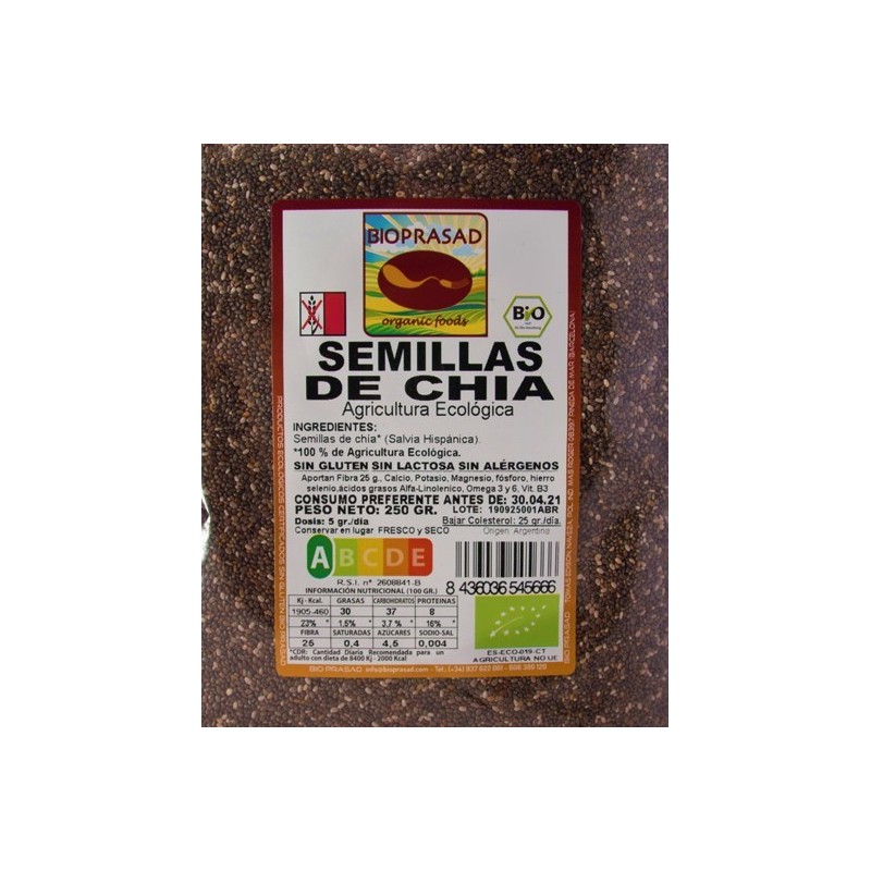 CHÍA  250 GR.