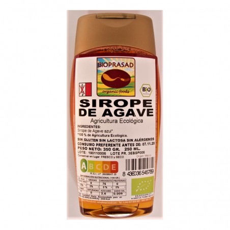 SIROPE DE AGAVE BIO 350 GR.