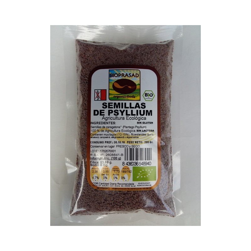 SEMILLAS DE PSYLLIUM 200 GR.