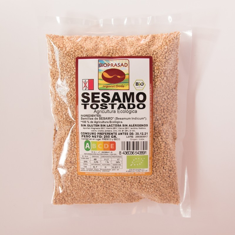 SÉSAMO TOSTADO 500 GR.