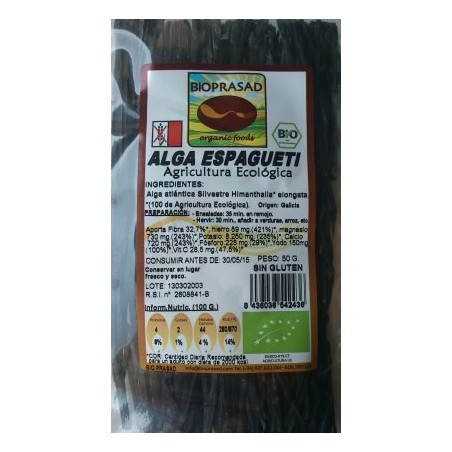 ALGA ESPAGUETI DE MAR  50 GR.