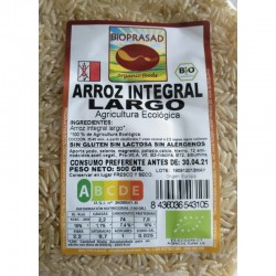 ARROZ LARGO INTEGRAL 500 GR.