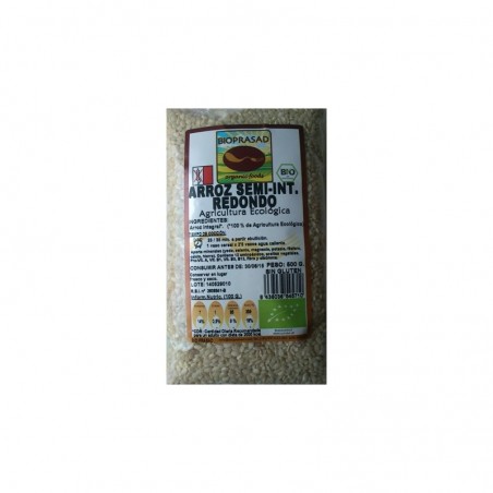 ARROZ REDONDO SEMI INTEGRAL 500 GR.