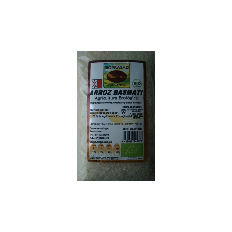 ARRÒS BLANC BASMATI 500 GR.