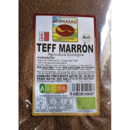 TEFF MARRÓ 500 GR.