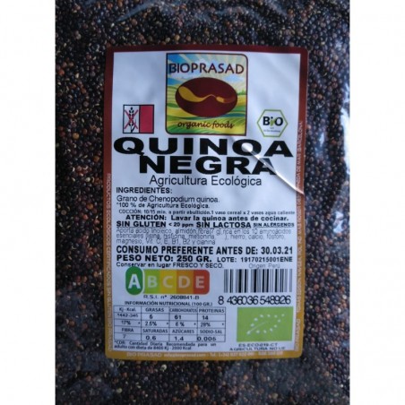 QUINOA NEGRA 500 GR.