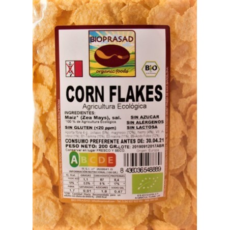 CORNFLAKES SENSE SUCRE 200 GR.