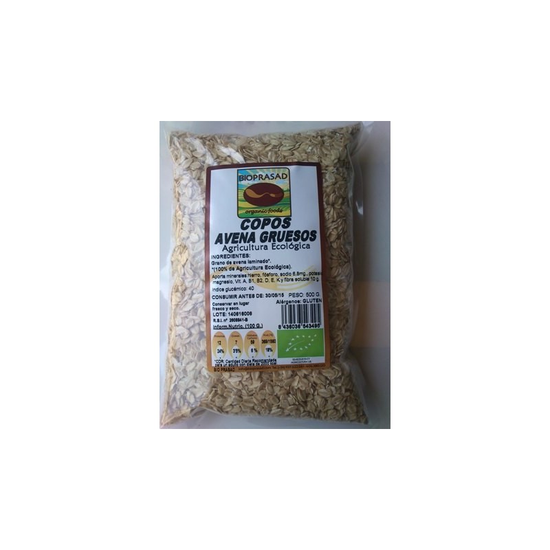 COPOS AVENA GRUESOS  500 GR.