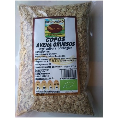 COPOS AVENA GRUESOS  500 GR.