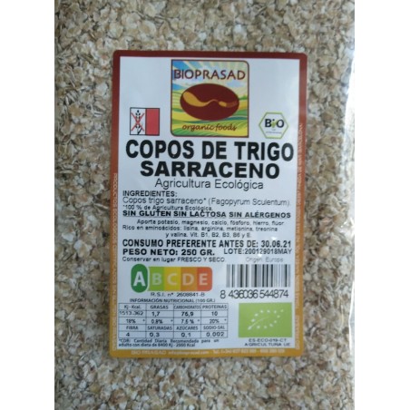 FLOCS DE BLAT SARRACÍ 250 GR.