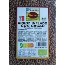 ARROZ INFLAT AMB CACAO 200 GR.