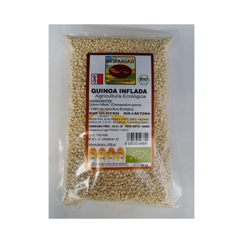 QUINOA INFLADA 100 GR.