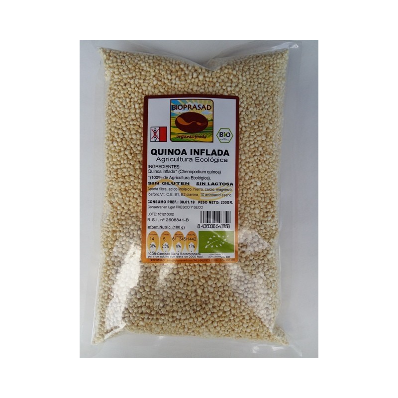 QUINOA INFLADA 200 GR.