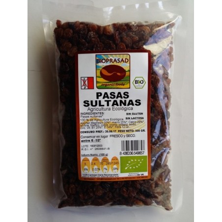 PASAS SULTANAS   500 GR.